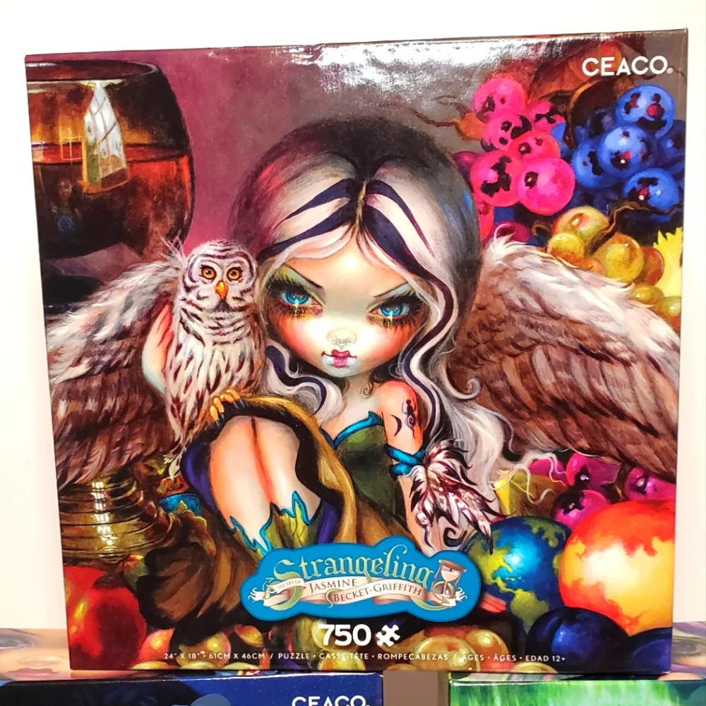 Set of 3 (three) Jigsaw Puzzle Ceaco - Strangeling